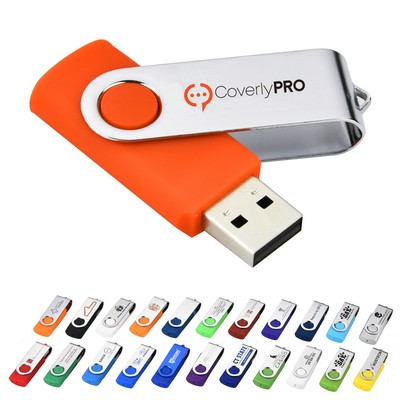 4 GB Swivel USB Flash Drive 2.0